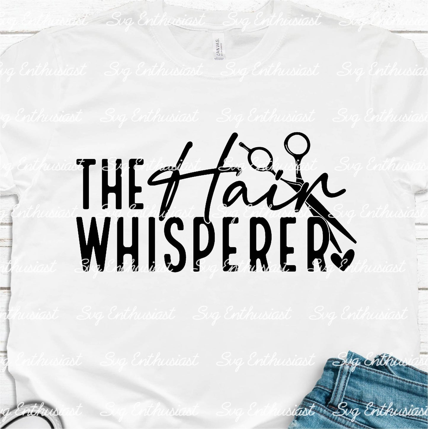 The hair whisperer SVG PNG DXF