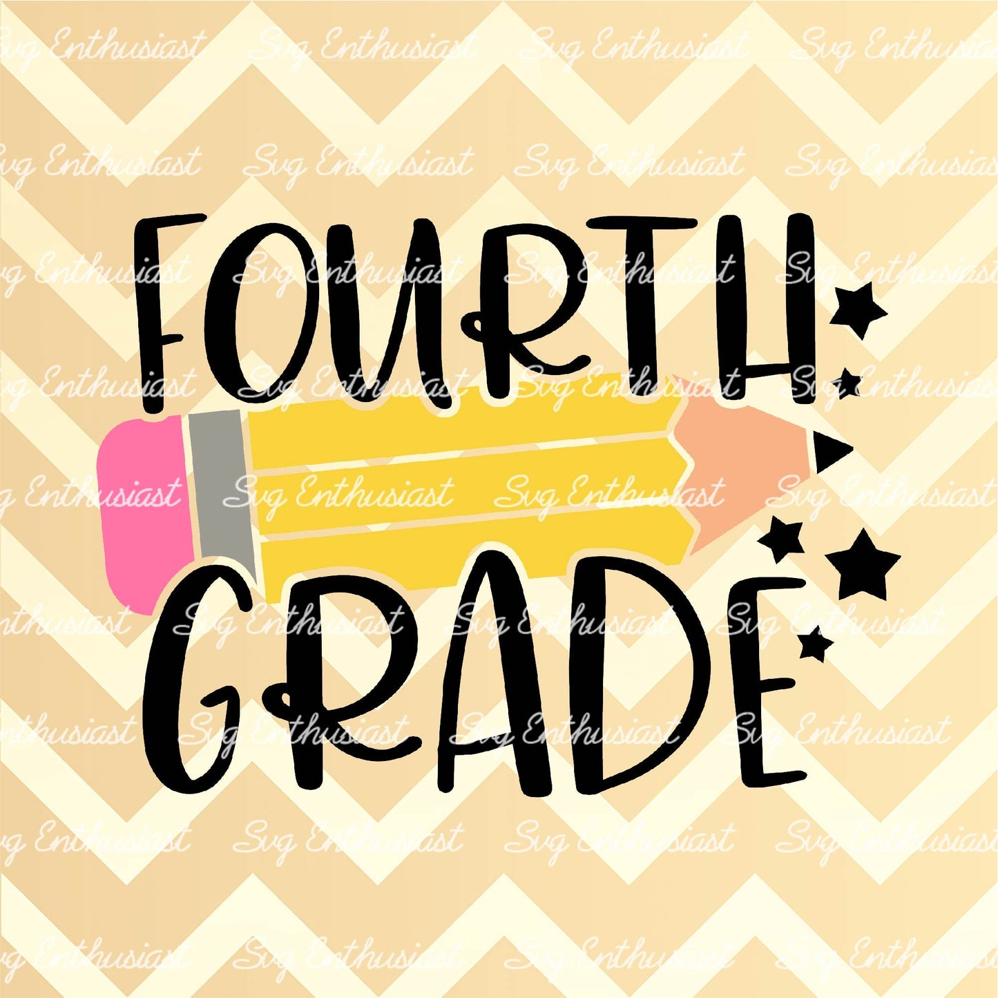 Fourth Grade SVG PNG DXF