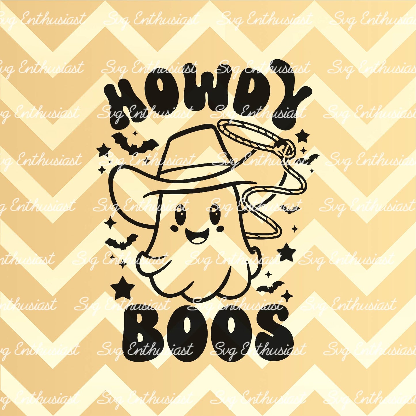 Howdy boos SVG PNG DXF