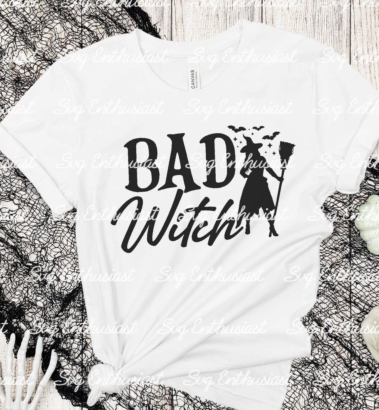 Bad witch - Good witch Jk I'm bad too SVG PNG DXF