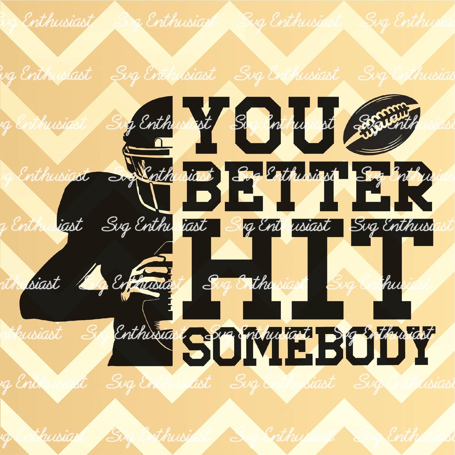 You better hit somebody SVG PNG DXF