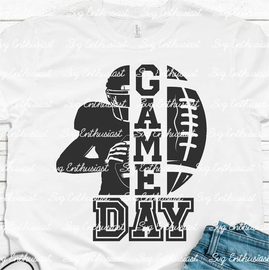 Game day SVG PNG DXF