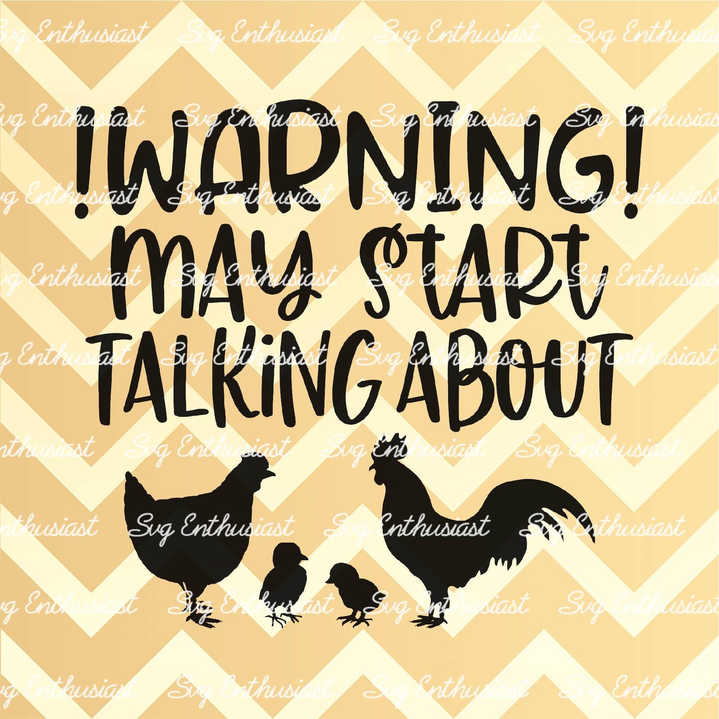 Warning may start talking about peckers SVG PNG DXF