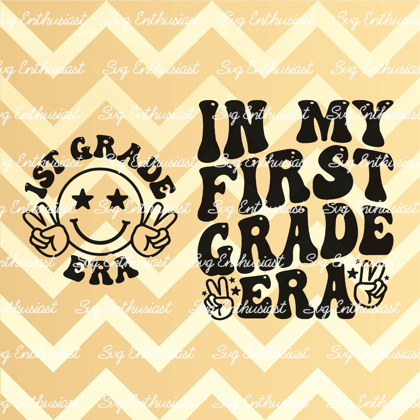 In my first grade era SVG PNG DXF