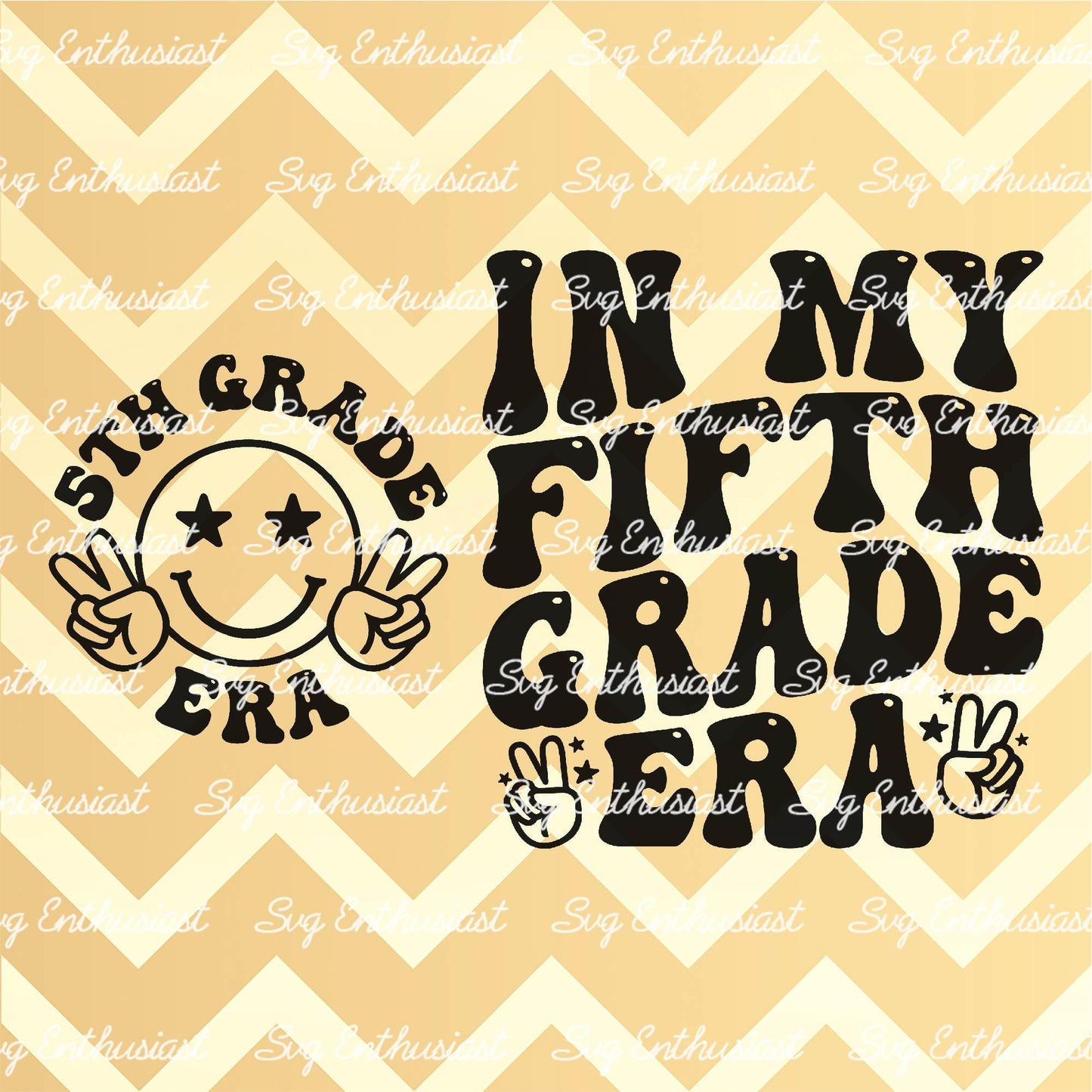 In my fifth grade era SVG PNG DXF