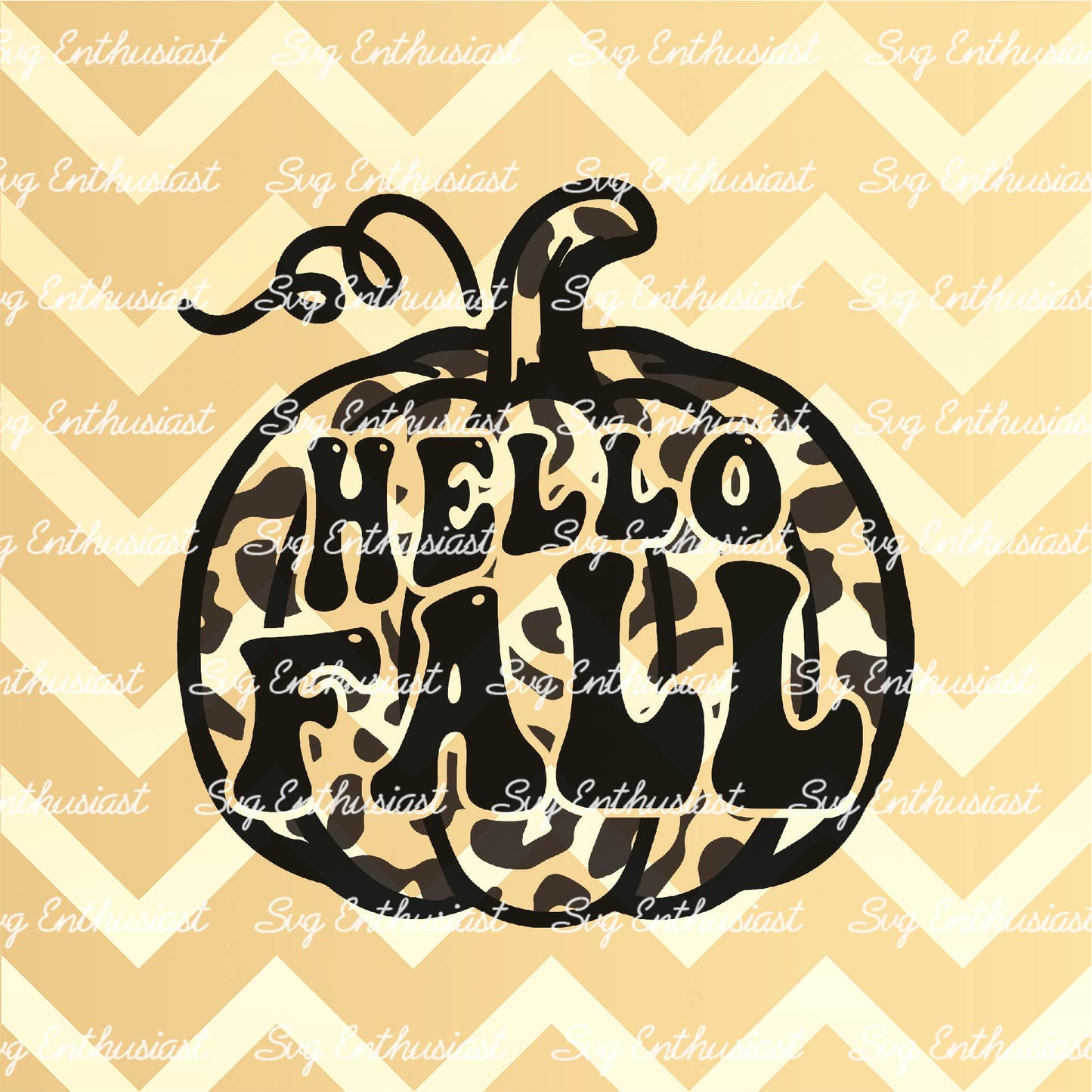 Hello fall SVG PNG DXF