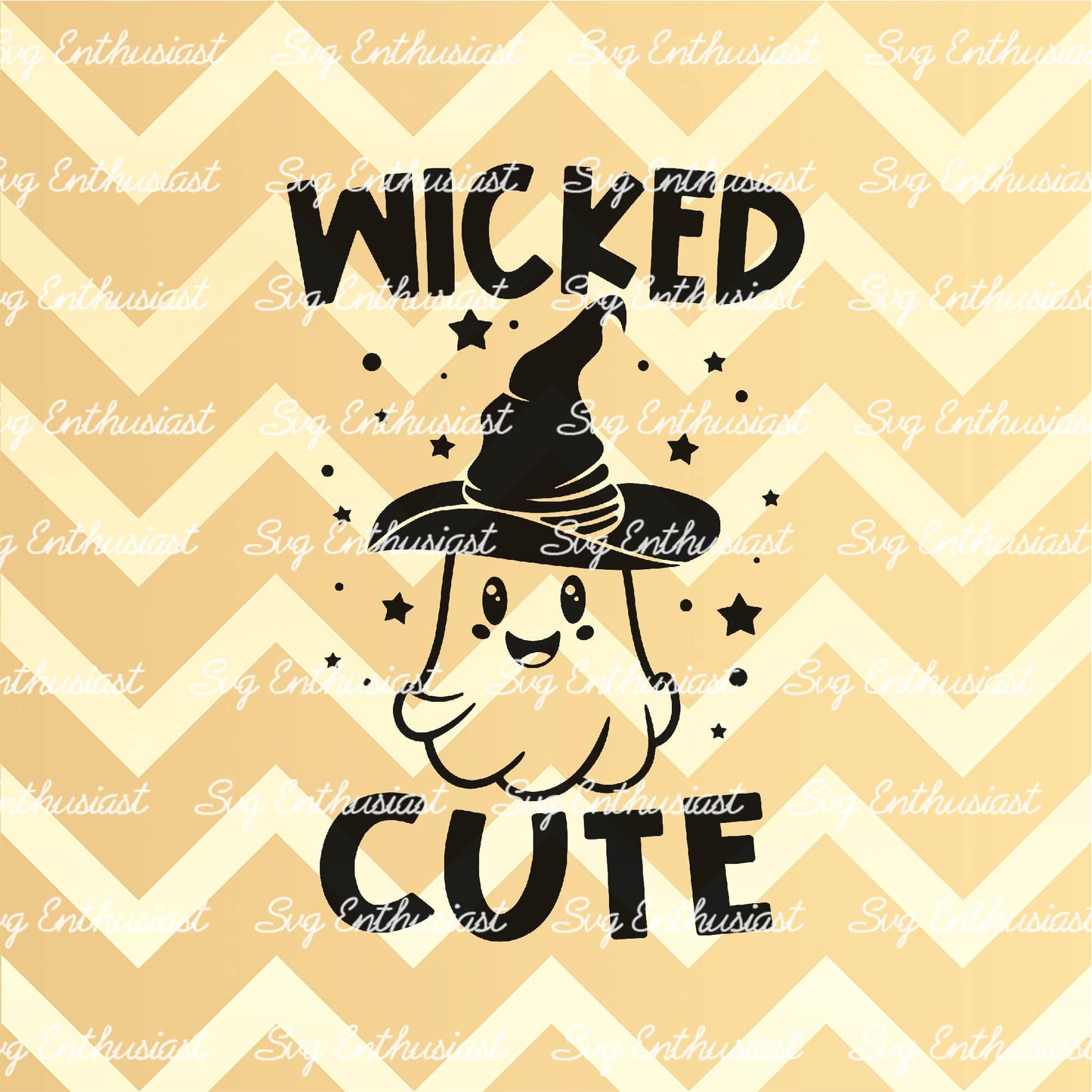 Wicked cute SVG PNG DXF