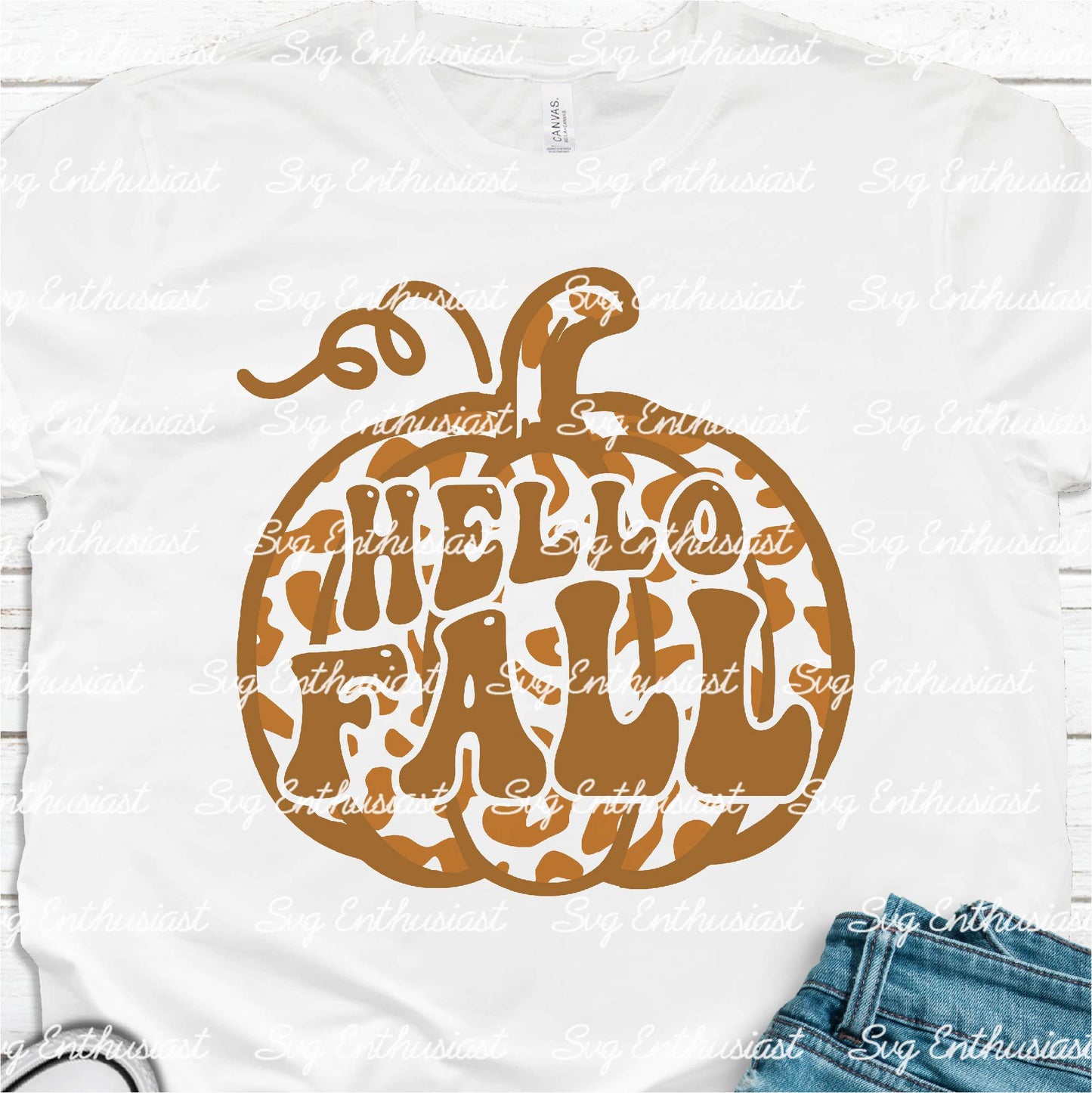 Hello fall SVG PNG DXF